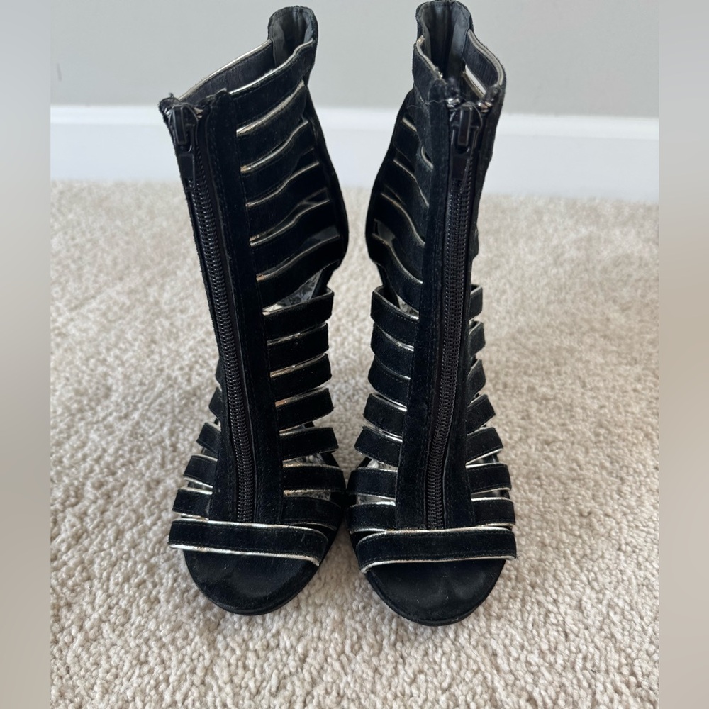 DV by Dolce Vita Black Strappy Heels